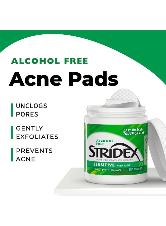 Stridex Daily Care Acne Pads With Aloe - Image 4